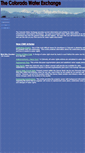 Mobile Screenshot of coloradowaterexchange.com